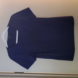 Banana Republic Factory Blouse, Navy, Small